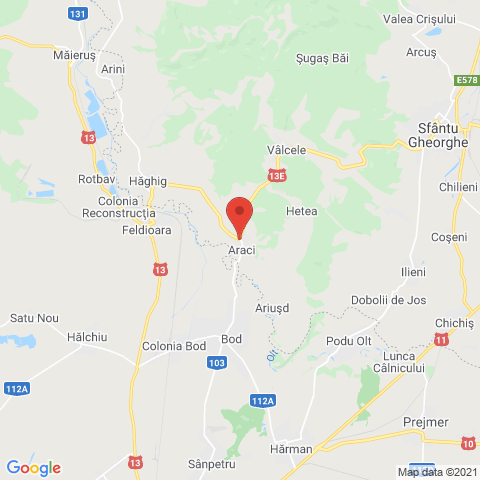 Hetea de Valcele, Covasna