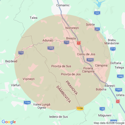 Provita de Sus, Prahova