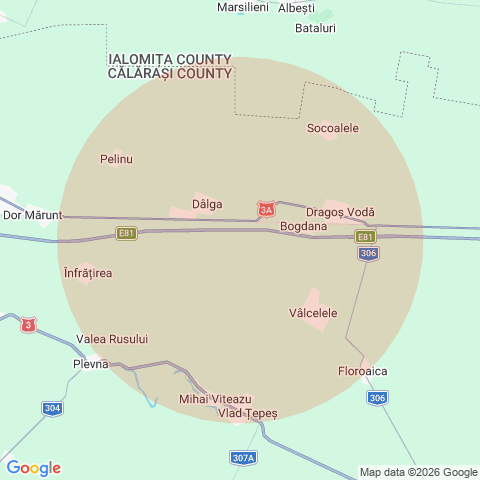 Langa Bogdana pe autostrada, Calarasi