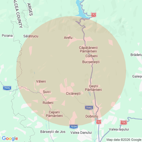 Suici, Arges