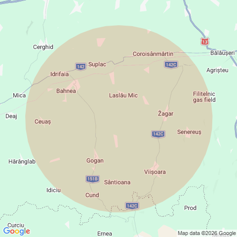 Bahnea, Mures