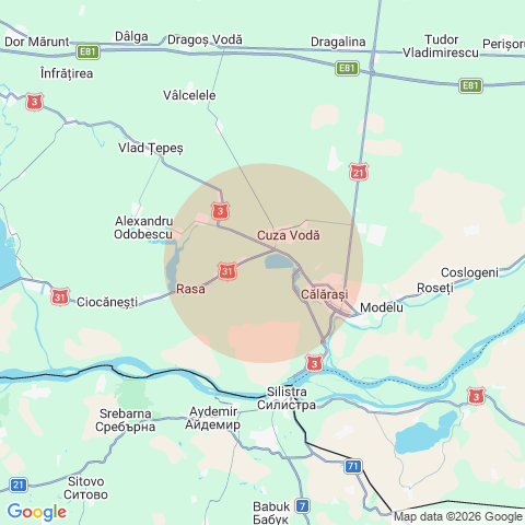 Cuza Voda, Calarasi